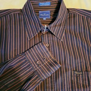 Faconnable Multicolor Dress Shirt XL